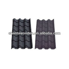 Anti-weather Stone chip coated steel/metal roof tiles with colourful,cheaper price